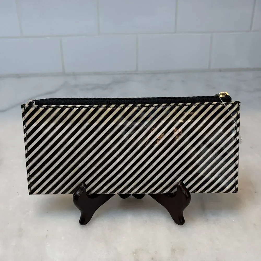 Kate Spade Diagonal Stripe Pouch